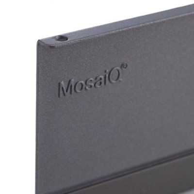 Kesseböhmer Linero MosaiQ Silver effect Steel Shelf rail (L)350mm