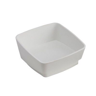 Kesseböhmer Linero mosaiQ White Shallow dish