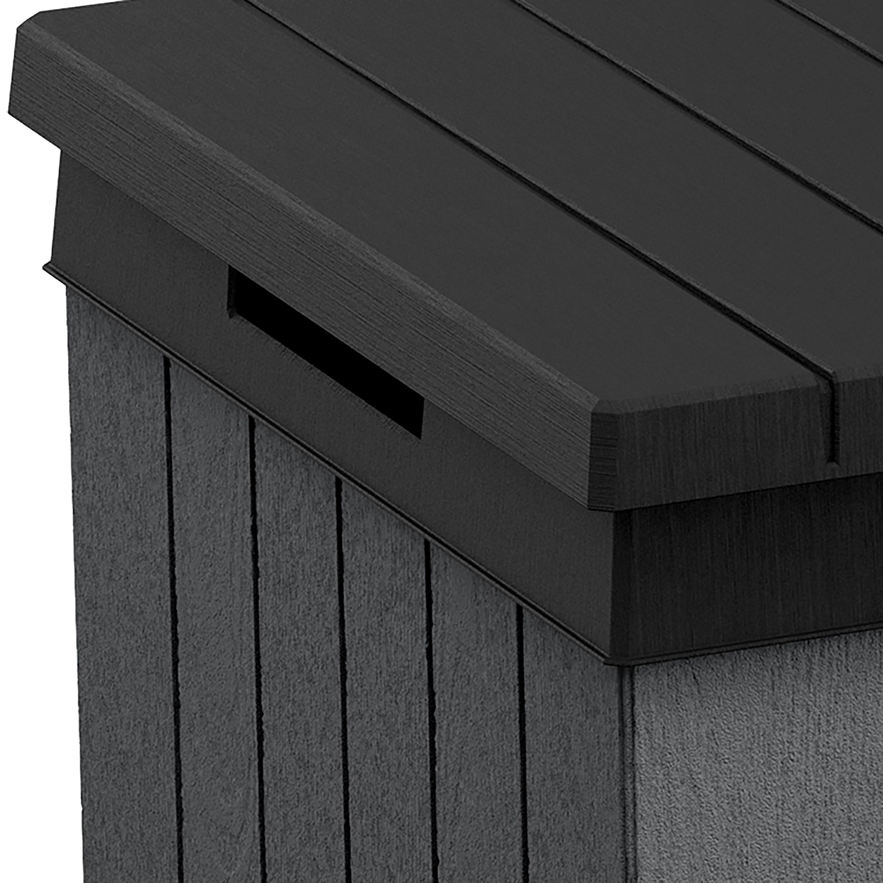 Keter 570L Resin 142.5x65.3ft Garden storage box - Grey