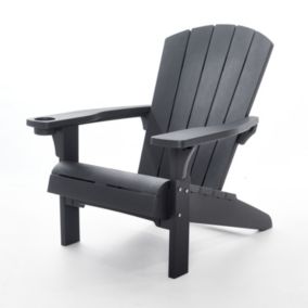 Keter Alpine Adirondack Grey Deck chair