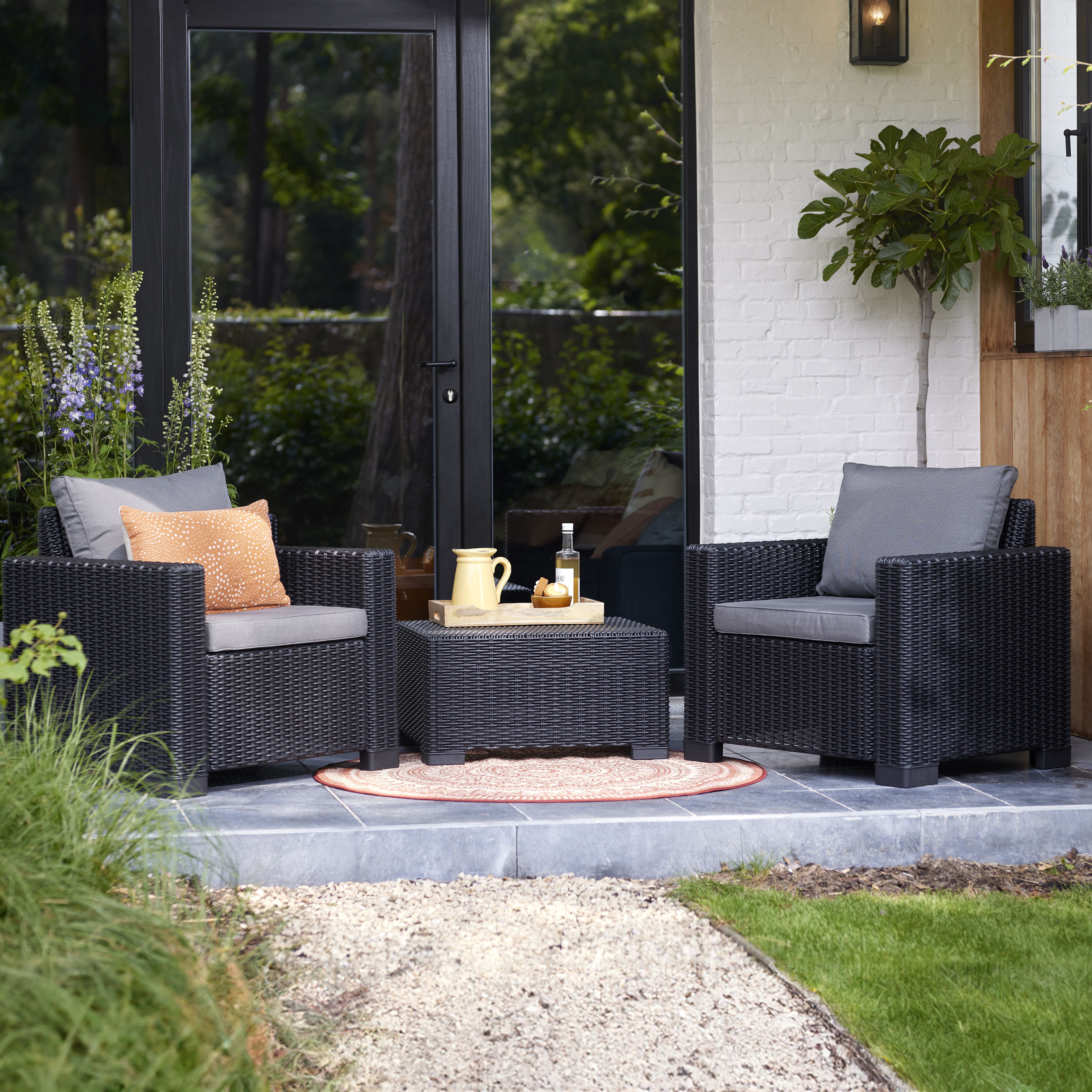 Keter bistro balcony set discount