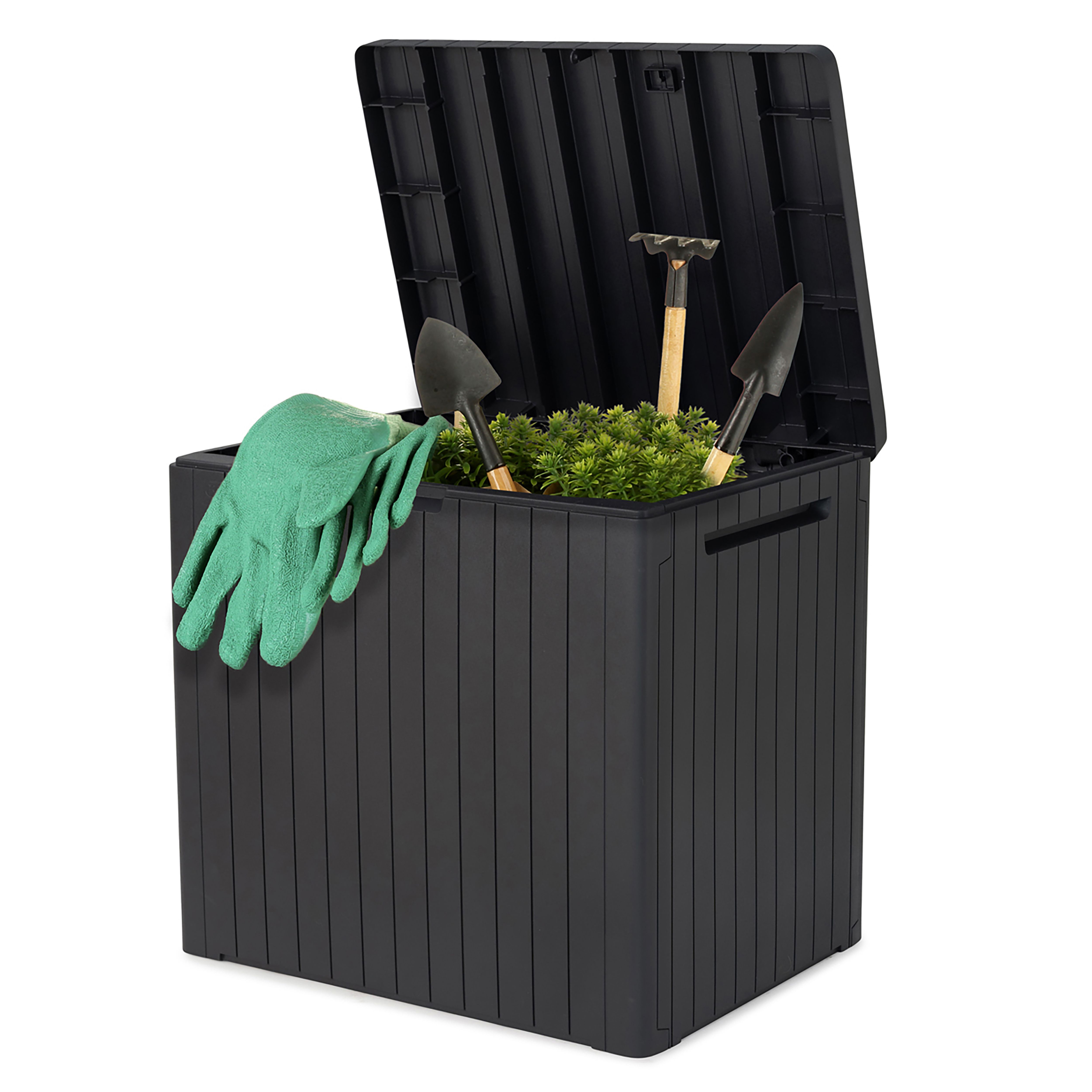Keter City Box 113L Polypropylene Garden storage - Graphite