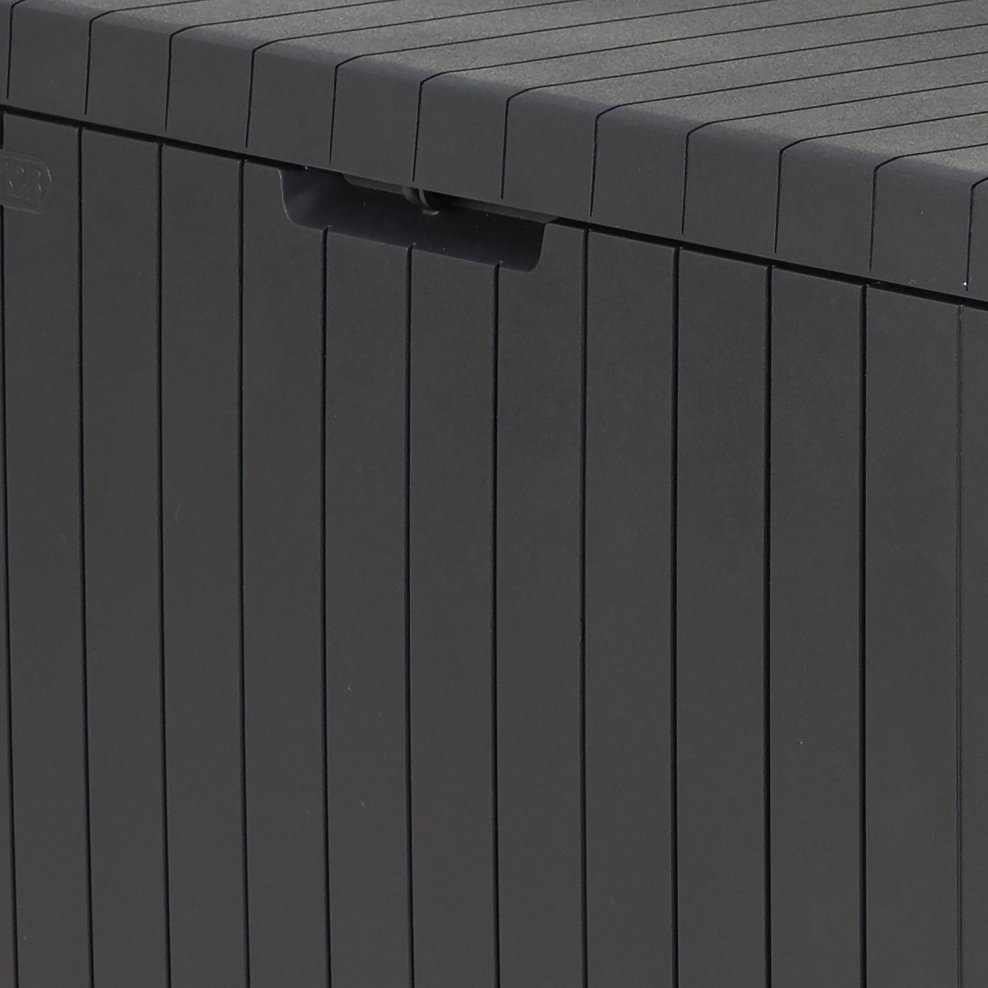 Keter City Box 113L Polypropylene Garden storage - Graphite