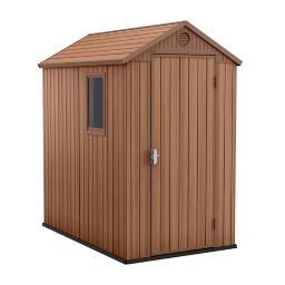 Keter Darwin 6x4 Tongue & groove Plastic Shed with floor