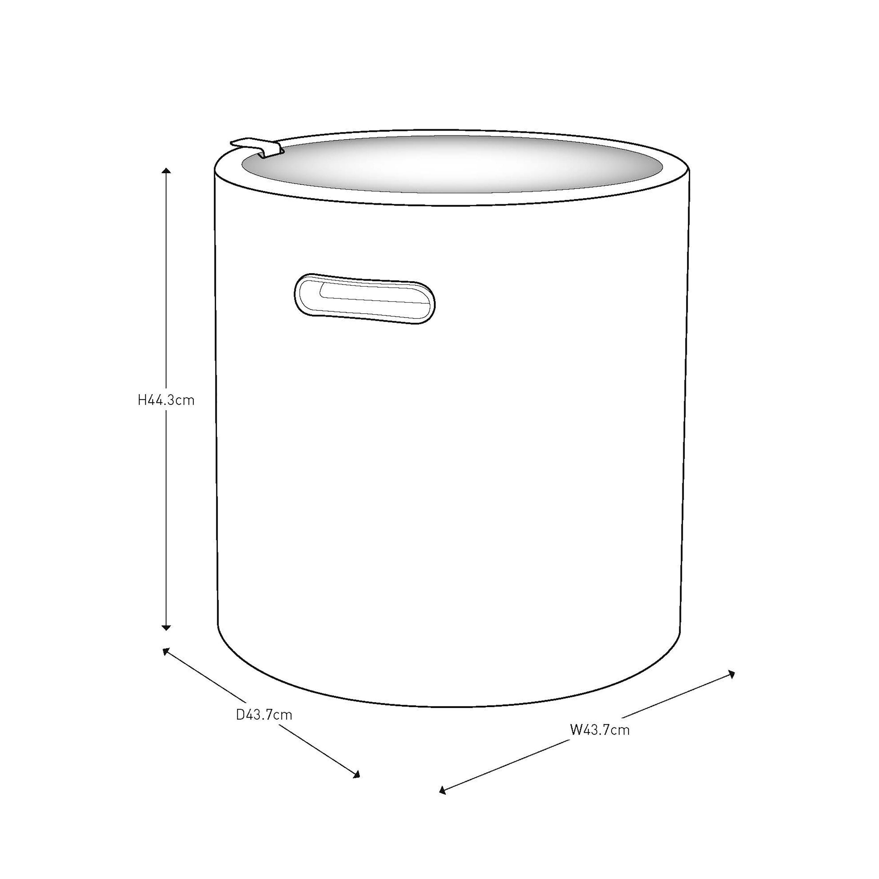 Table d'appoint isotherme COOL STOOL en résine 39L KETER