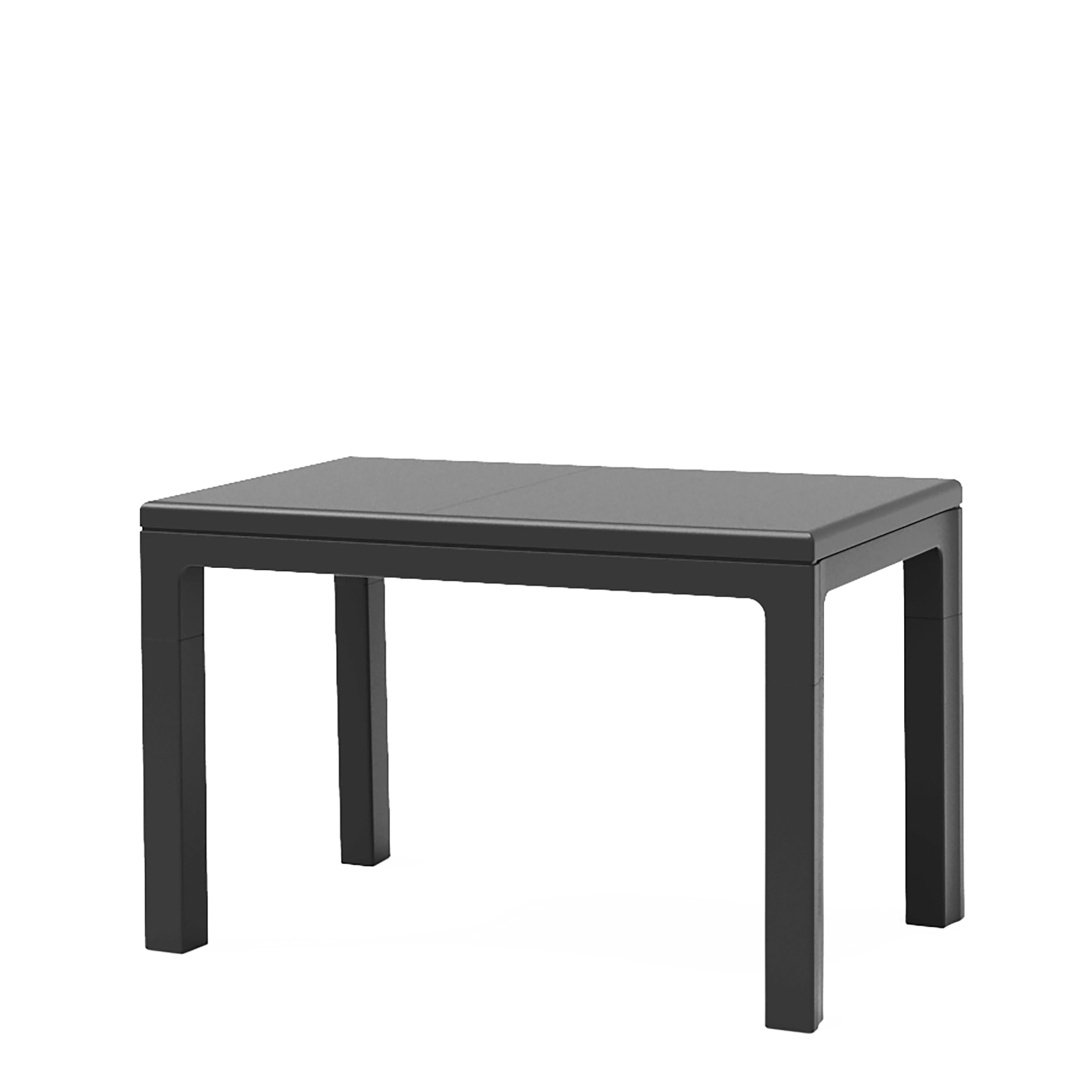 Keter Emily Graphite grey Rattan effect 4 seater Garden furniture set