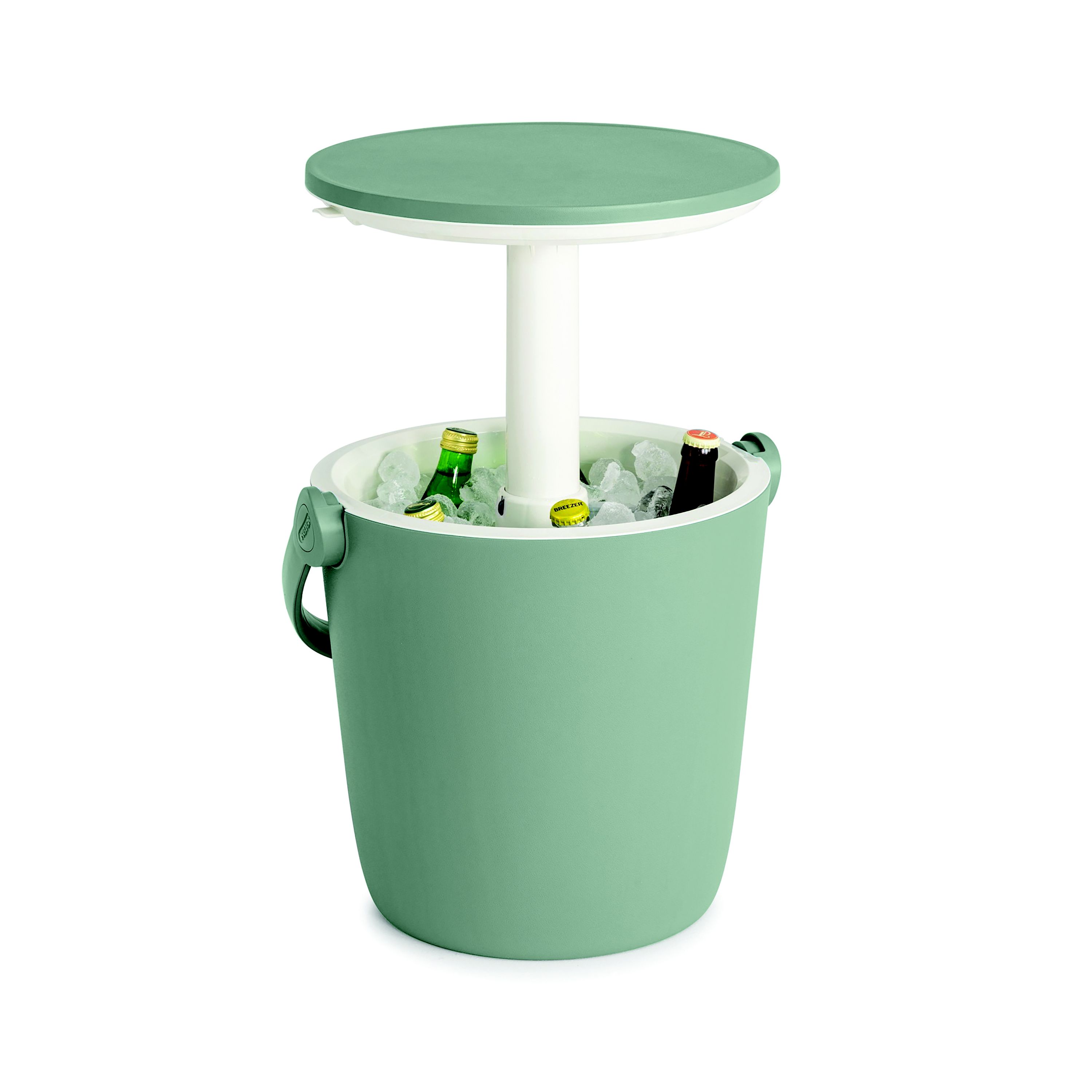 VIDAXL - Keter Tavolo Con Refrigeratore Go Bar Bianco E Blu Oceano