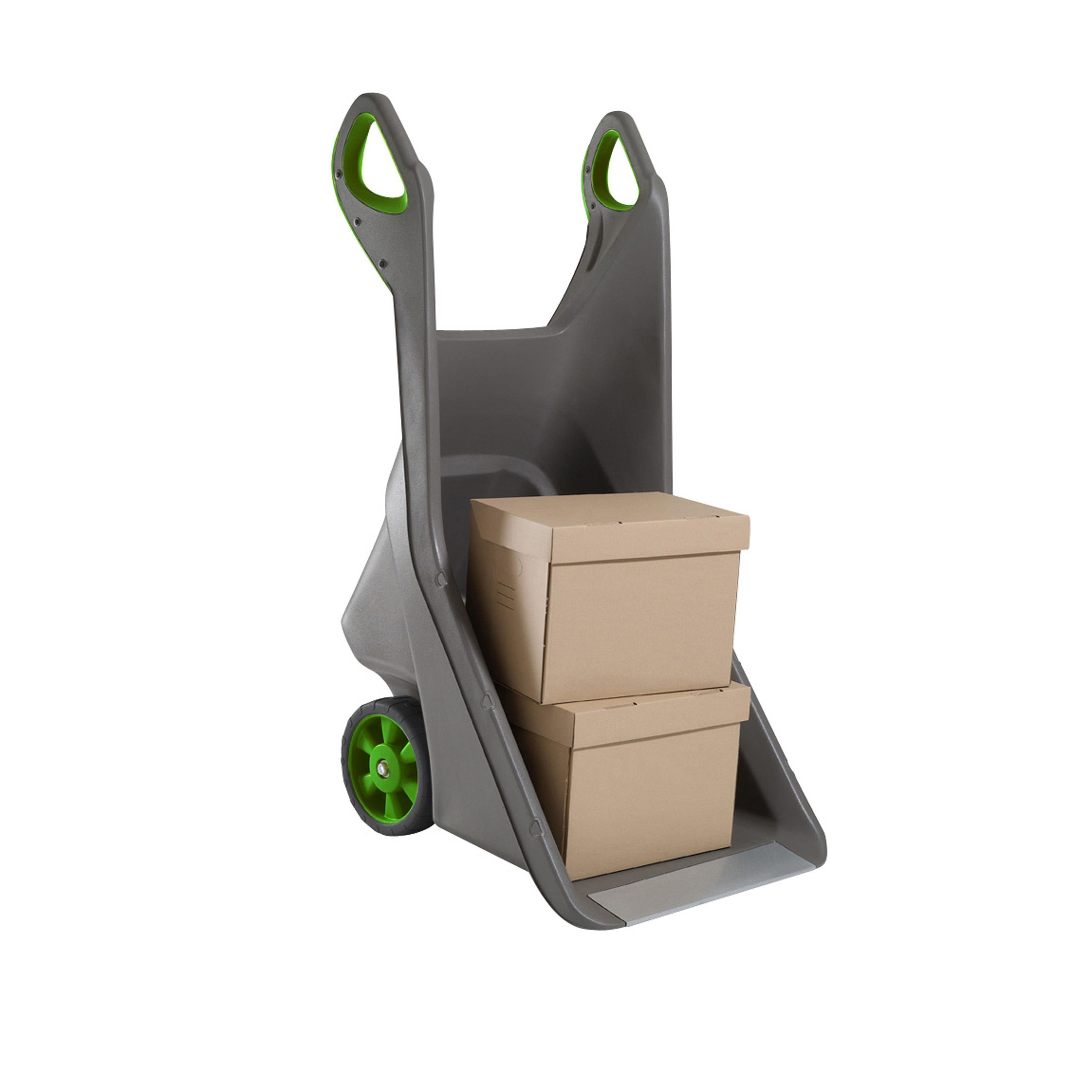 Keter Green Polypropylene (PP) 100L Puncture-proof Wheelbarrow, 6.7kg