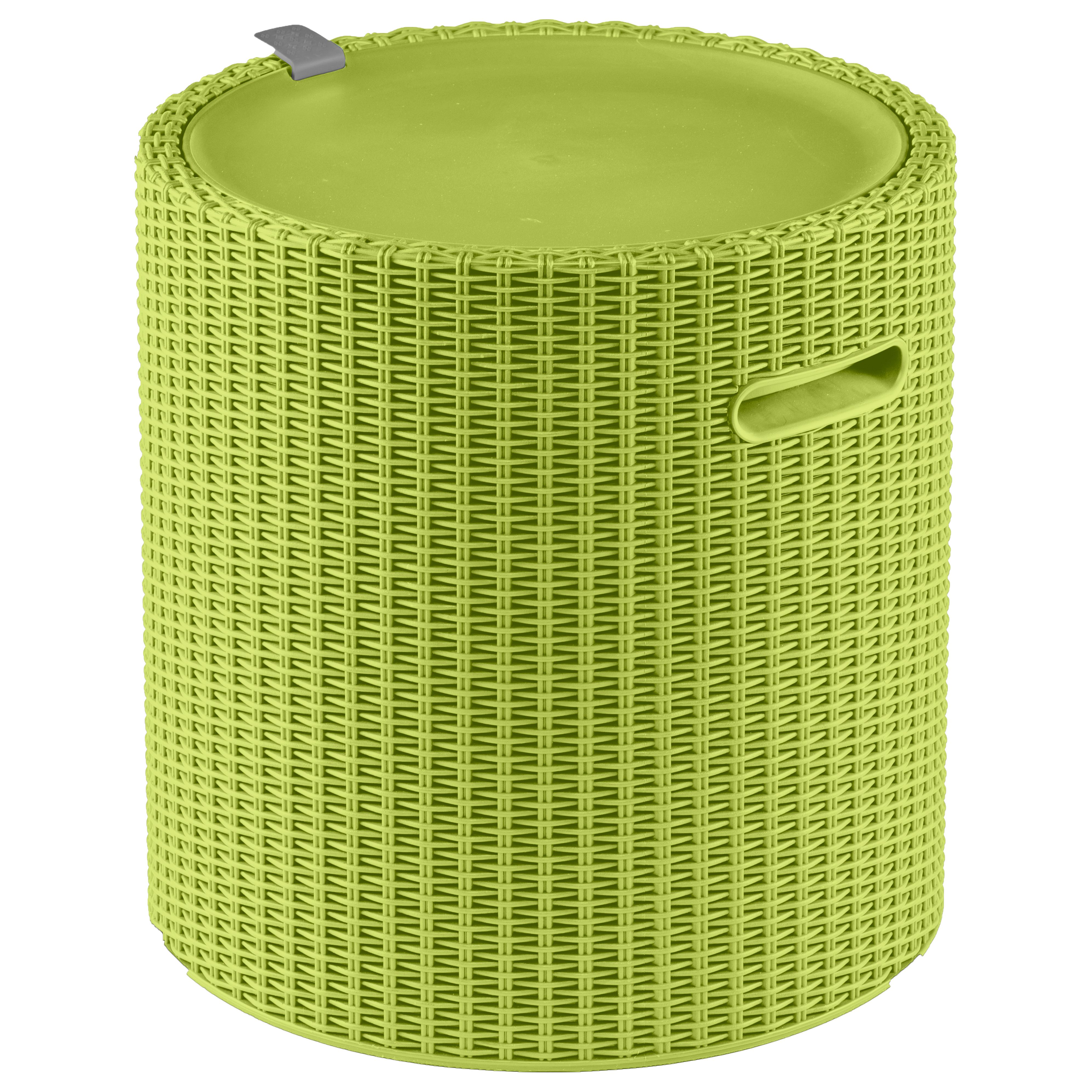 Rattan cool deals stool