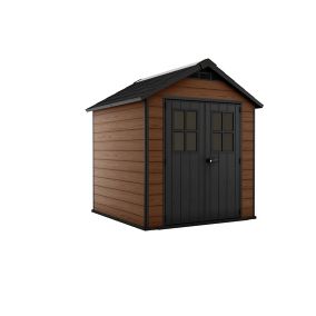 Keter Newton 7.5x7 Apex Tongue & groove Composite Shed with floor