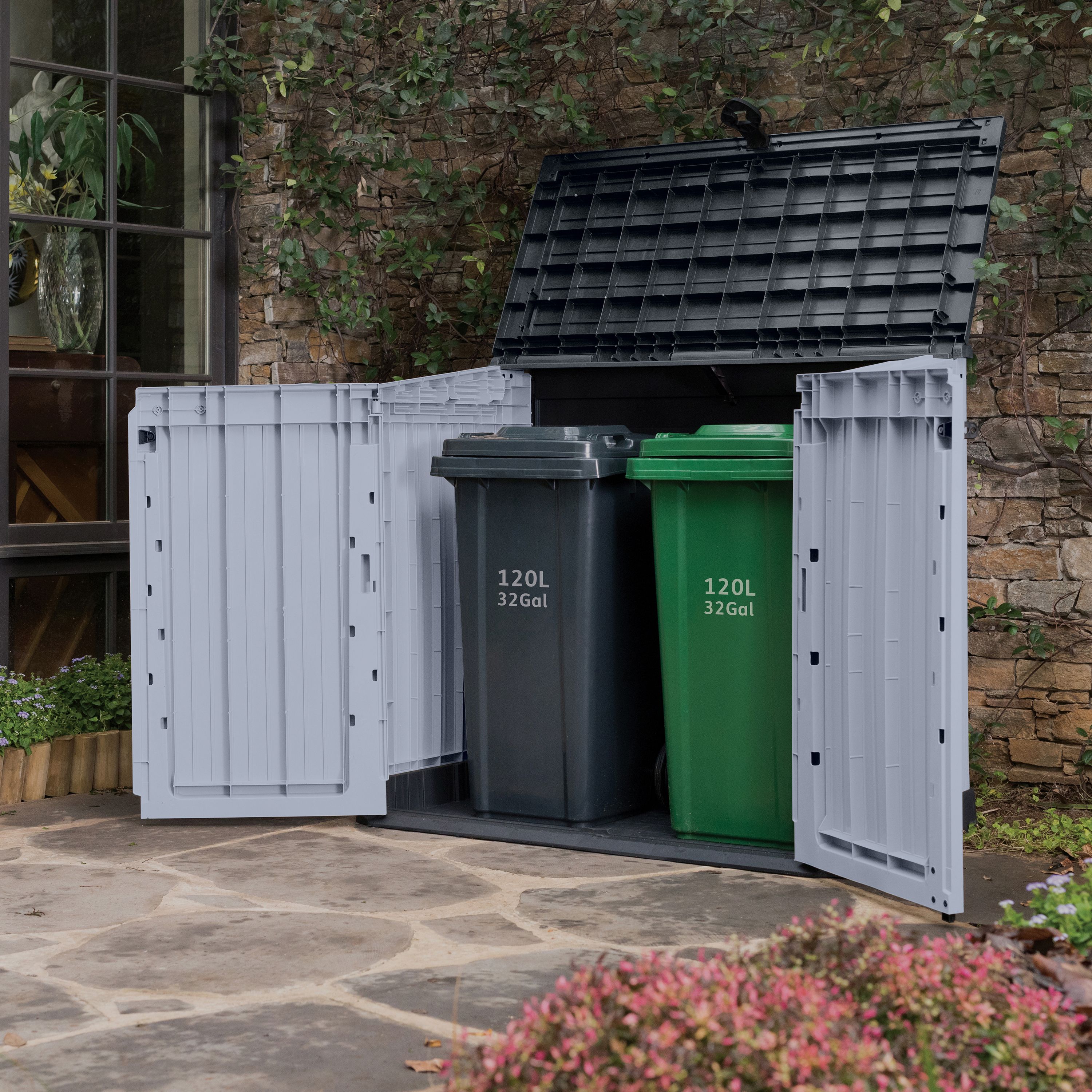 Keter Store it out Midi 880L Resin 132x71.5ft Bin storage - Grey