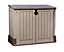 Keter Store it out midi Beige & brown Garden storage box 845L
