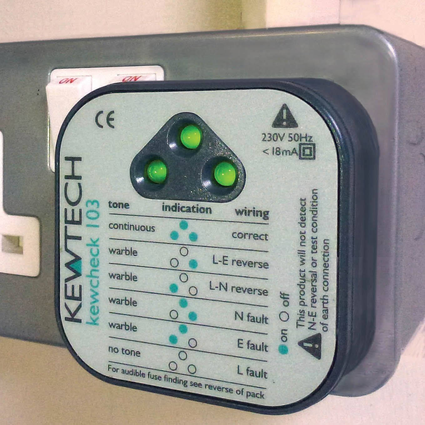Kewtech Socket tester