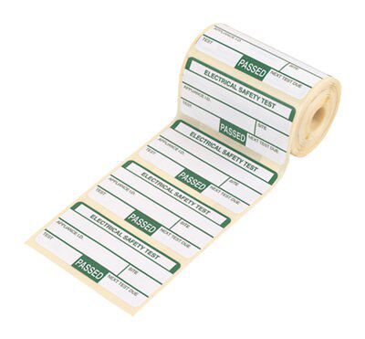 Kewtech Test report label