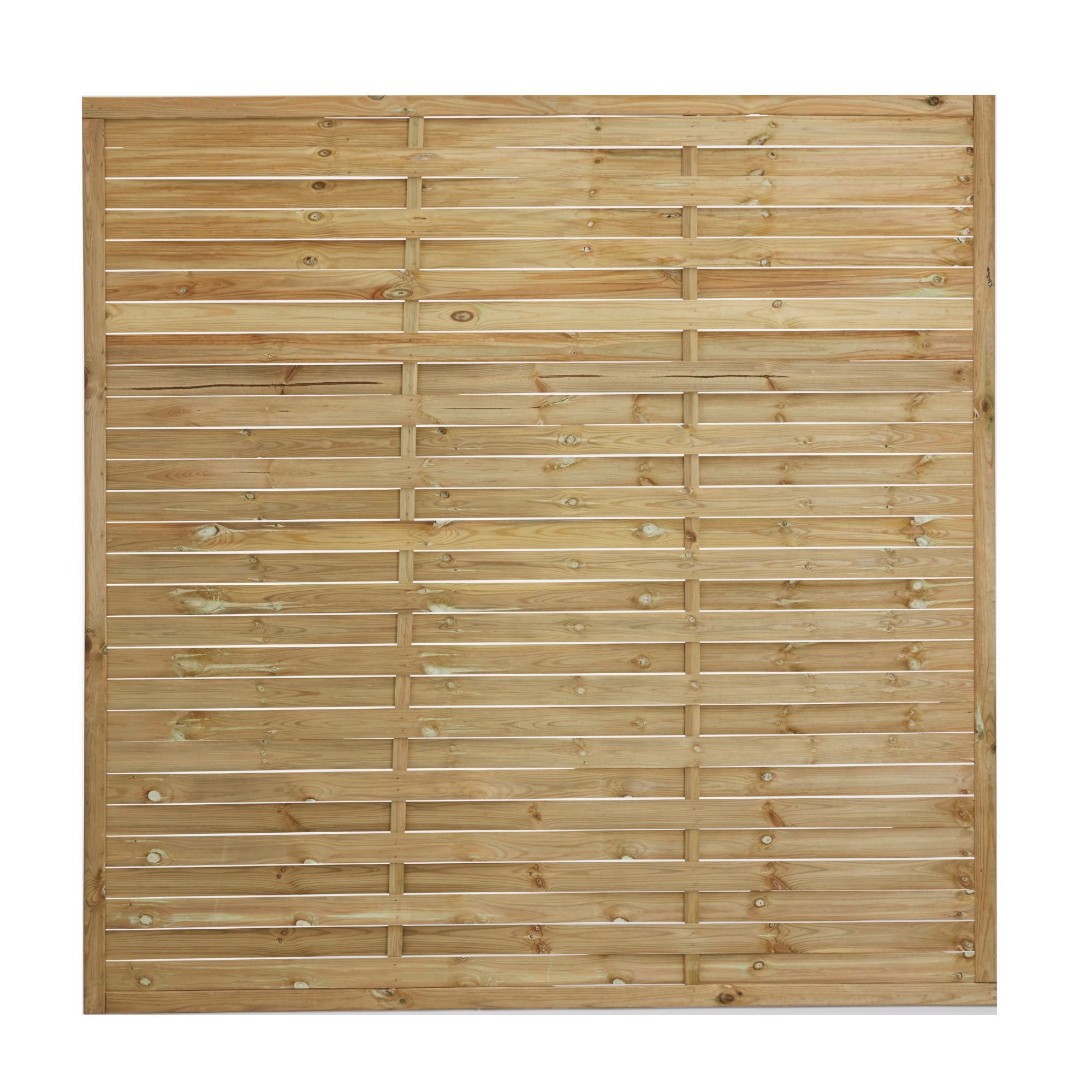 Khoper Autoclave Green Wooden Fence panel (W)1.8m (H)1.8m