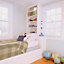 Kids at Home Blue Striped Smooth Wallpaper