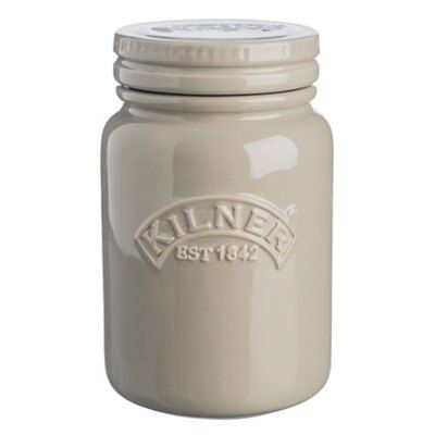 Kilner Pebble grey Storage jar