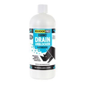 Kilrock Rhino Bathroom Plughole & drain unblocker, 1L