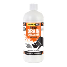 Kilrock Rhino Kitchen Plughole & drain unblocker, 1L