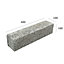 Kilsaran Common Texture Soapbar concrete block (L)440mm (W)100mm (H)100mm