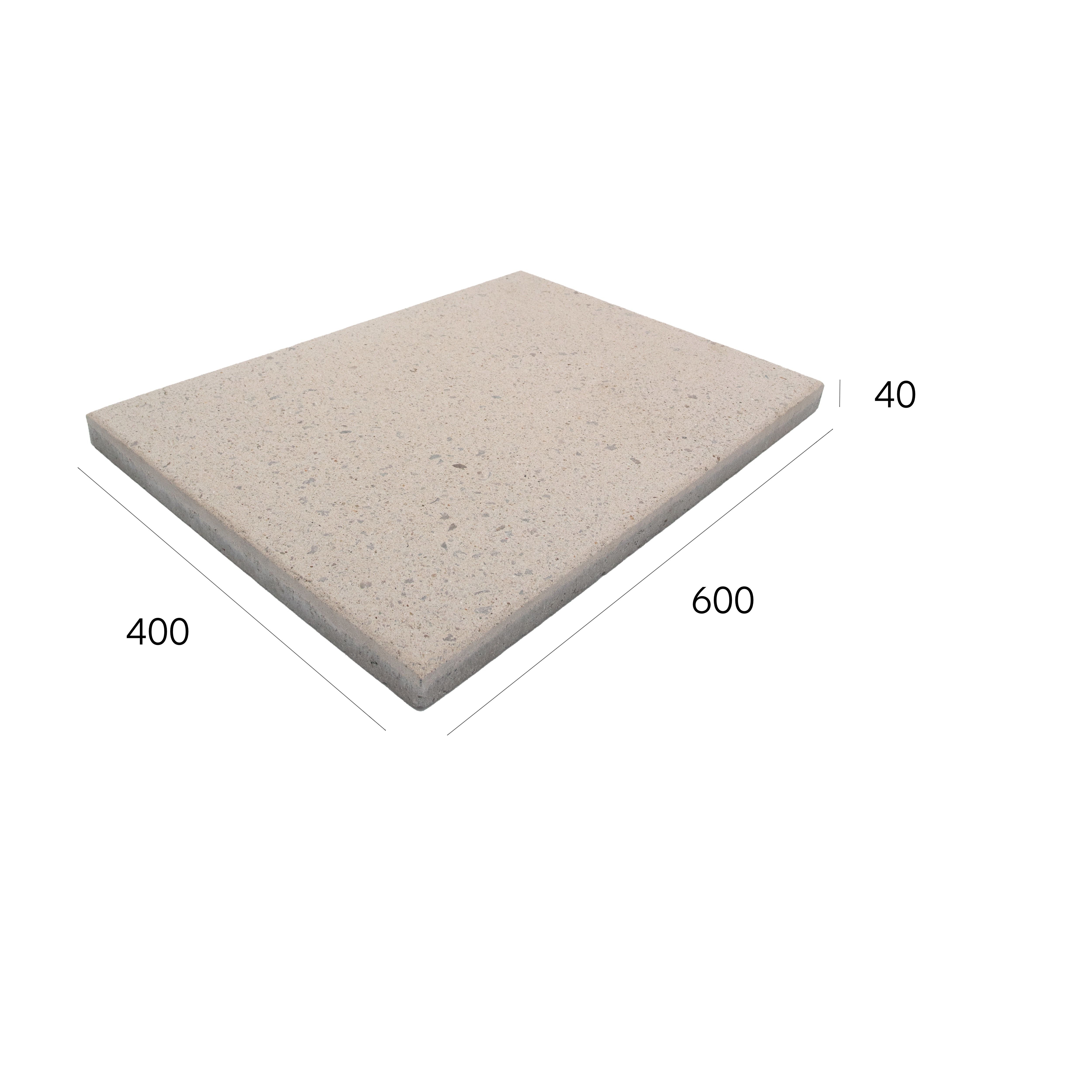 Kilsaran Merrion Quartz Concrete Paving slab (L)600mm (W)400mm