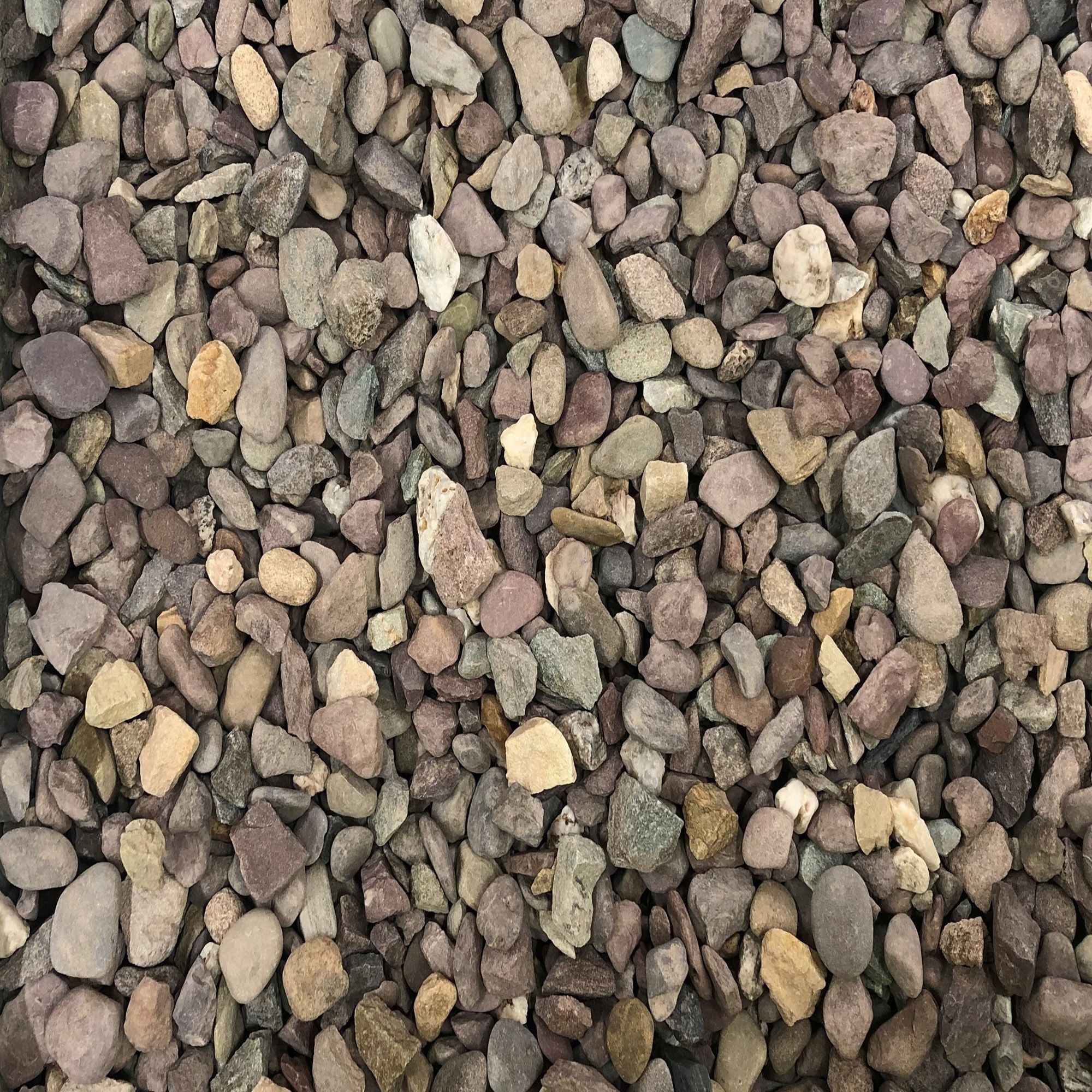 Kilsaran Plum Decorative stones, Large Bag DIY at B&Q