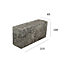 Kilsaran Quality Smooth Grey Engineering brick (L)215mm (W)65mm (H)100mm