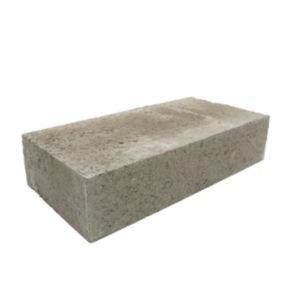 Kilsaran Solid fair faced Common Texture Concrete block (L)440mm (W)215mm