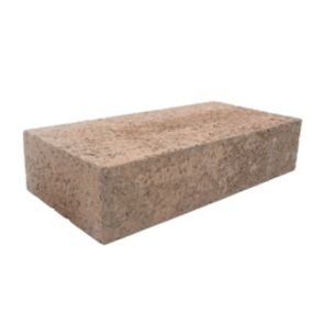 Kilsaran Solid high strength Common Texture Concrete block (L)440mm (W)215mm
