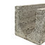 Kilsaran U-Block Common Texture Hollow concrete block (L)440mm (W)215mm (H)215mm