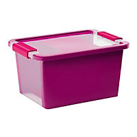 Kis Bi box Purple 11L Plastic Stackable Storage box