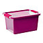 Kis Bi box Purple 40L Plastic Stackable Storage box