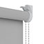 Kitchen & bathroom blinds Corded Plain grey Blackout Roller Blind (W)60cm (L)180cm
