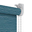 Kitchen & bathroom blinds Corded Stripe print navy Blackout Roller Blind (W)60cm (L)180cm