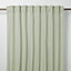 Klama Blue & green Plain Unlined Pencil pleat Curtain (W)167cm (L)183cm, Single