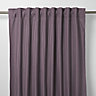 Klama Light purple Plain Unlined Pencil pleat Curtain (W)167cm (L)183cm, Single