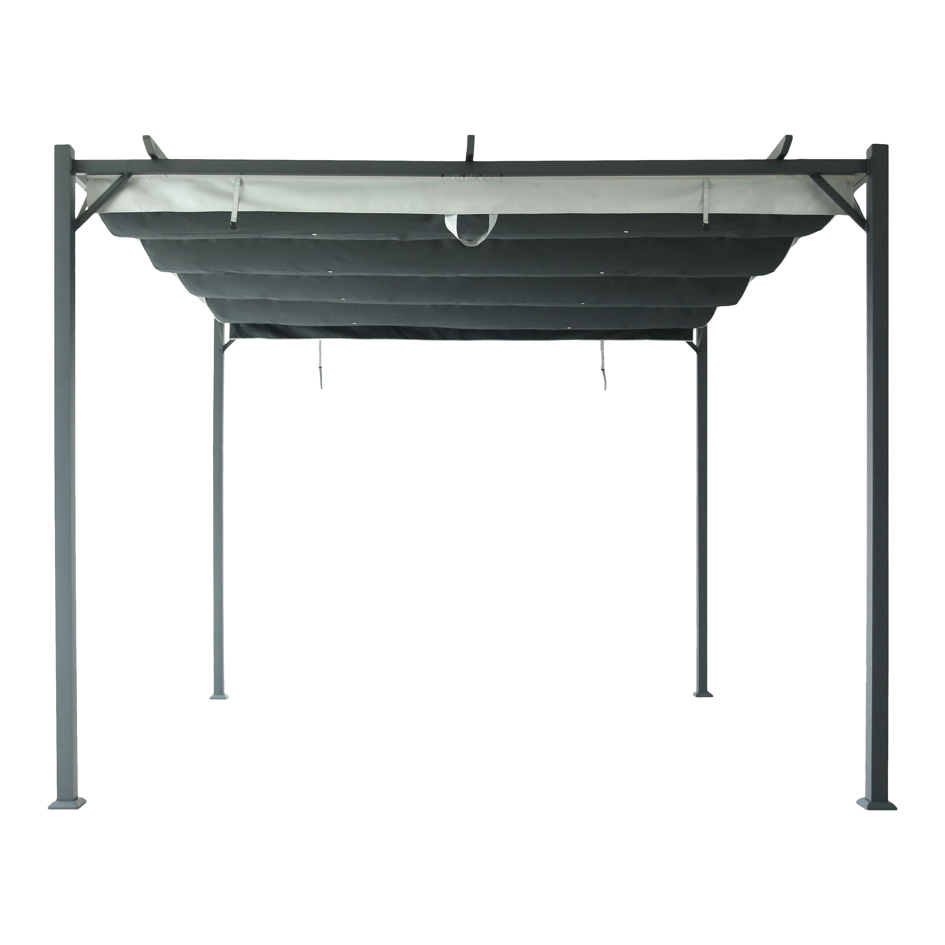 Klikstrom Alizé Square Pergola, (W)3m x (D)2.9m x (H)2.33m