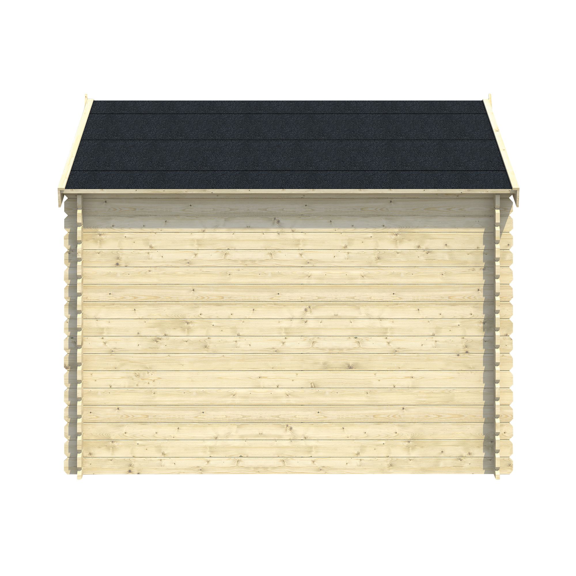 Klikstrom Belaïa 9x9 ft Apex Wooden 2 door Shed & 2 windows