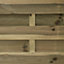 Klikstrom Douro Pressure treated Wooden Fence panel (W)0.9m (H)1.8m