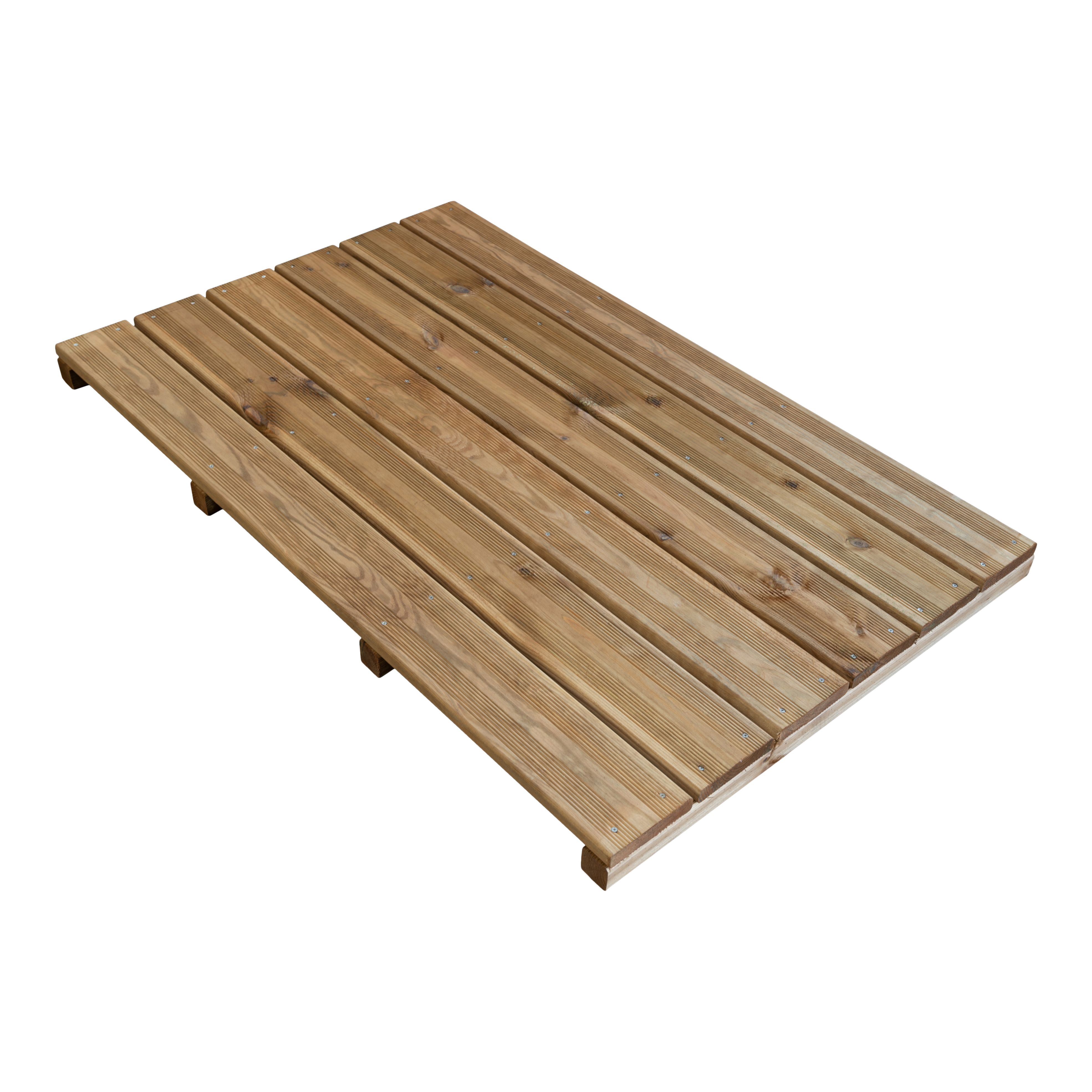 Klikstrom Halden Brown Deck tile (L)120cm (W)75cm (T)61mm