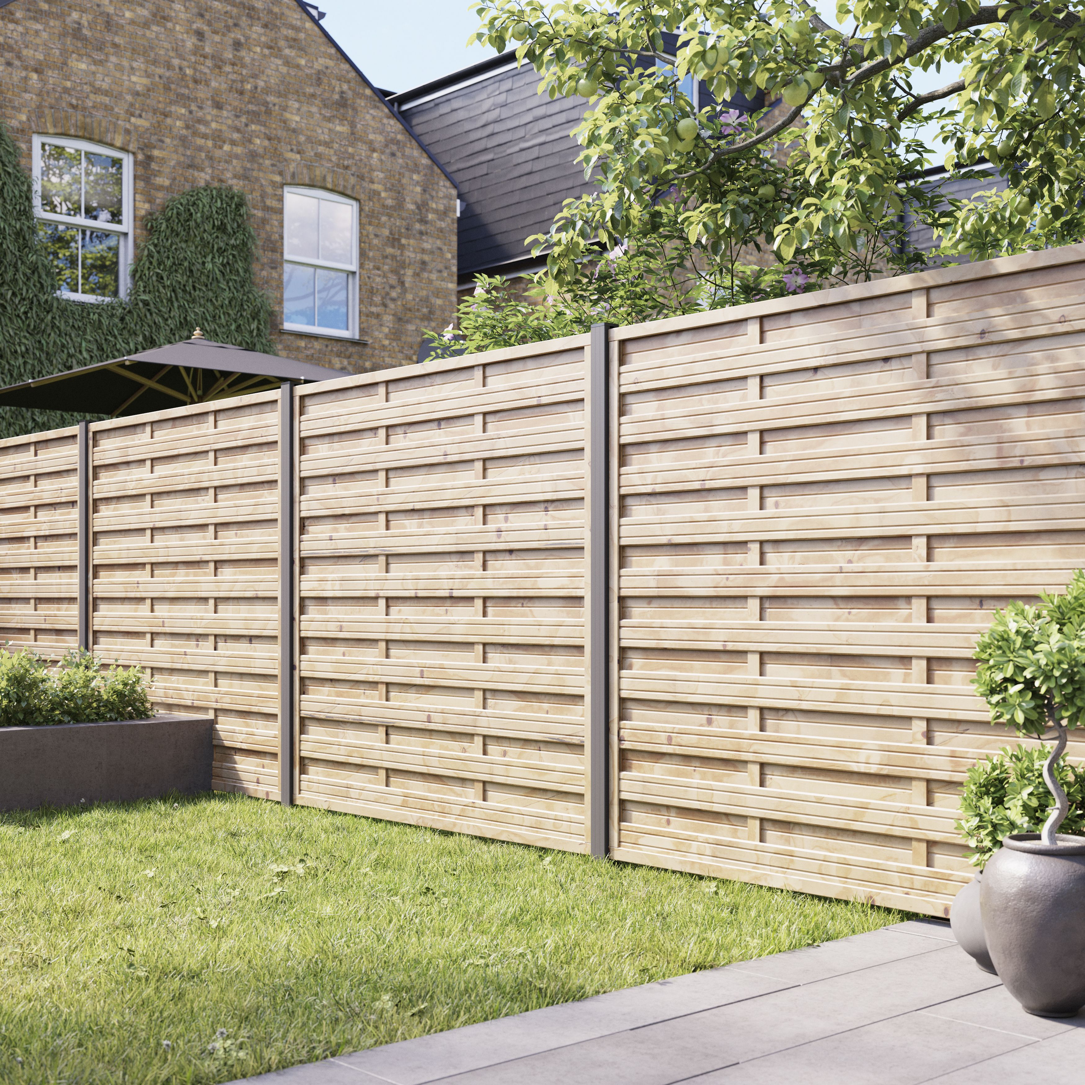 Pressure treated privacy fence panels hotsell