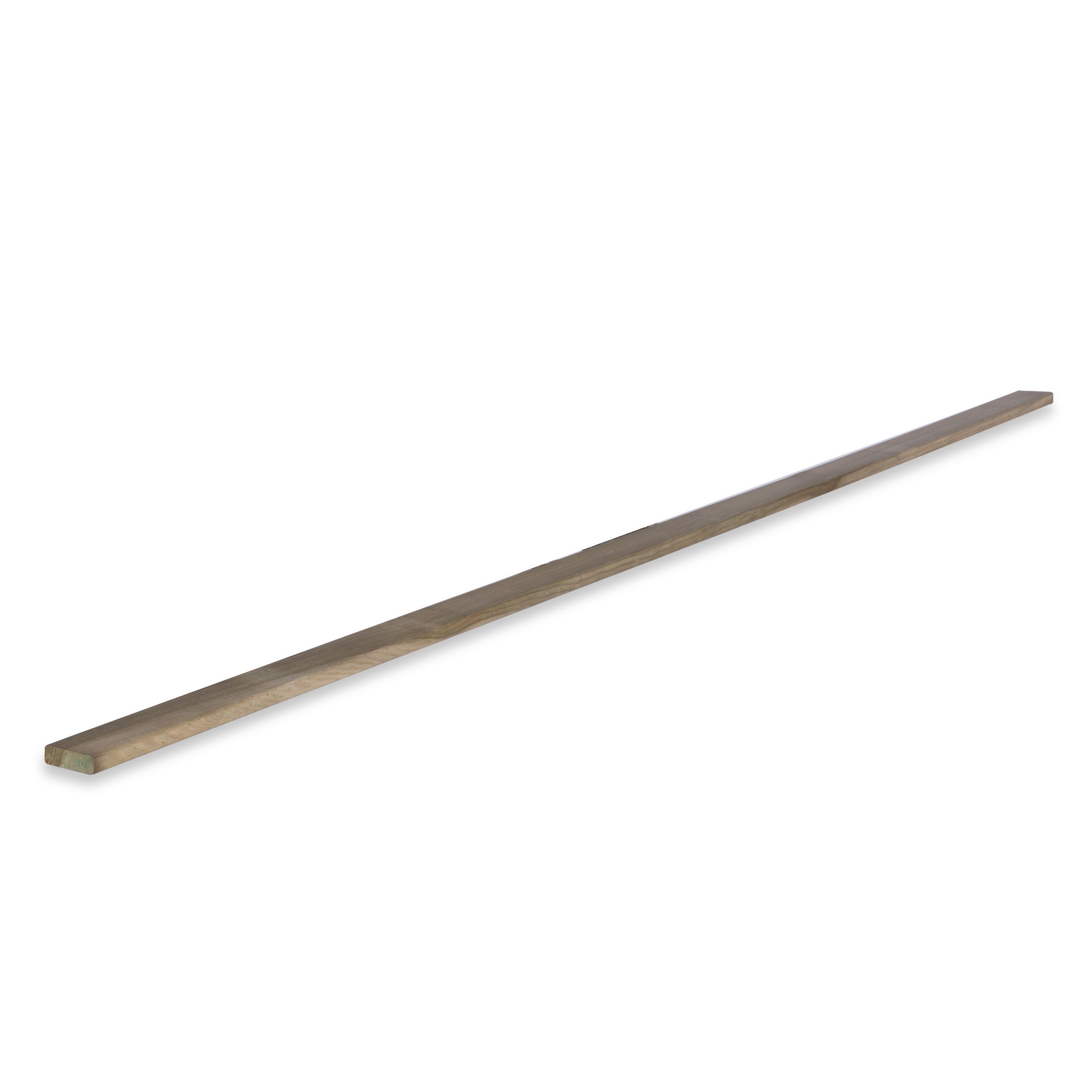 Klikstrom Lemhi Natural Wood Fence board (L)1.8m (W)15mm (H)45mm Pack of 1