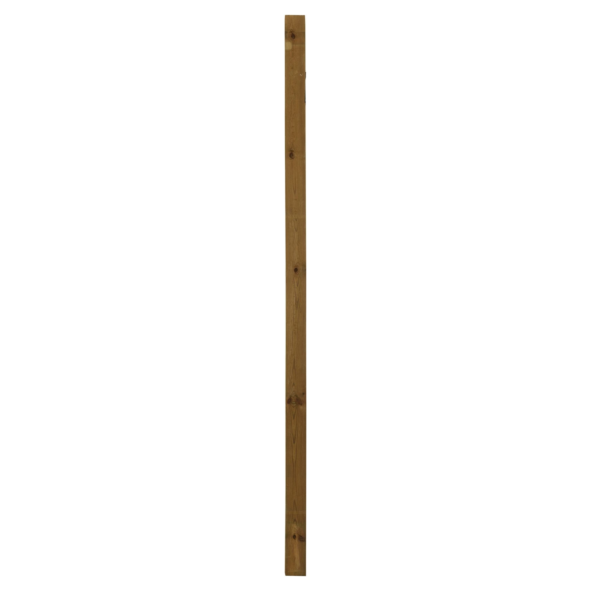 Klikstrom Lemhi W-shaped Wooden Fence post (H)2.4m (W)90mm