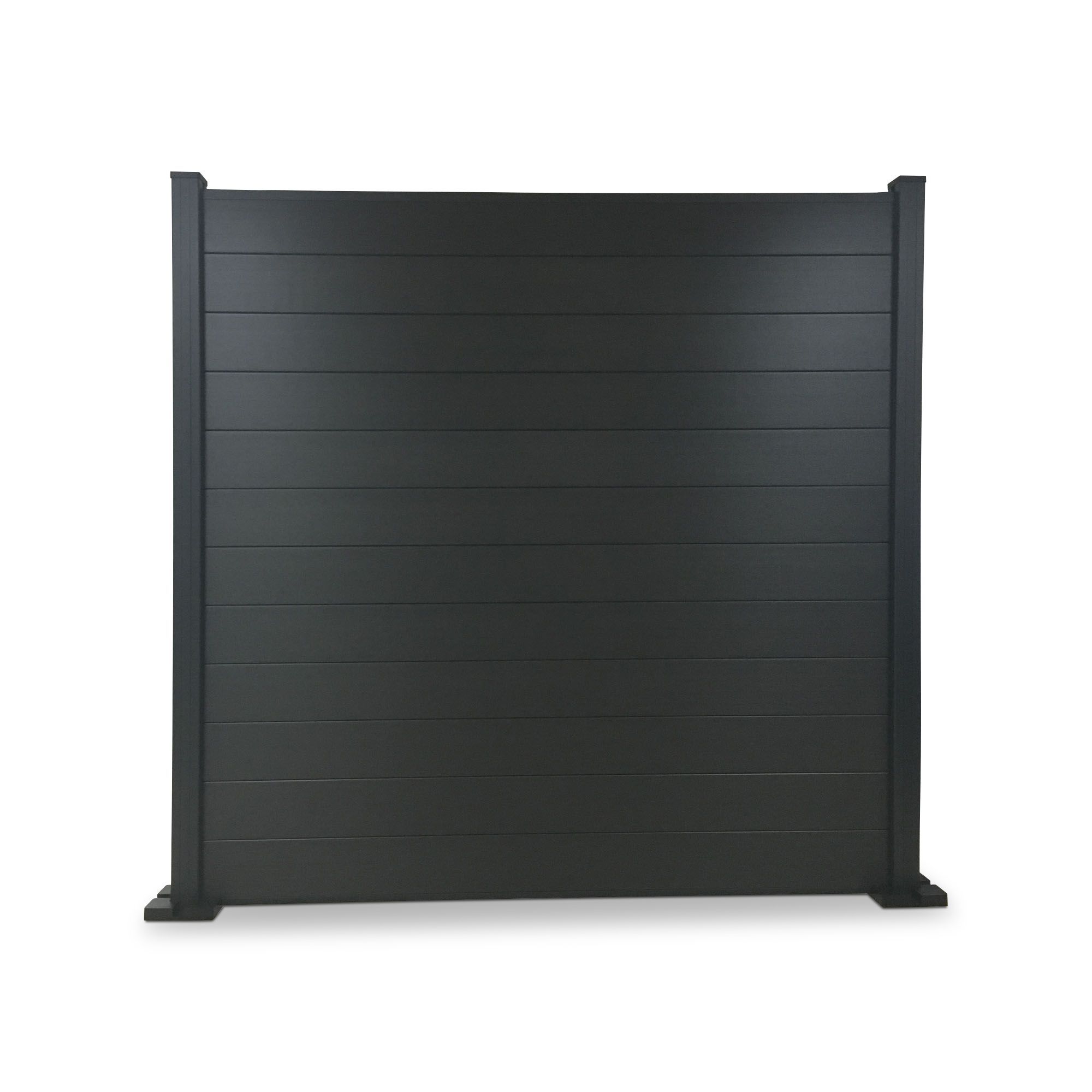 Klikstrom Neva Dark grey Composite Fence slat (L)1.79m (W)1791mm (H)155mm (T)21mm, Pack of 3
