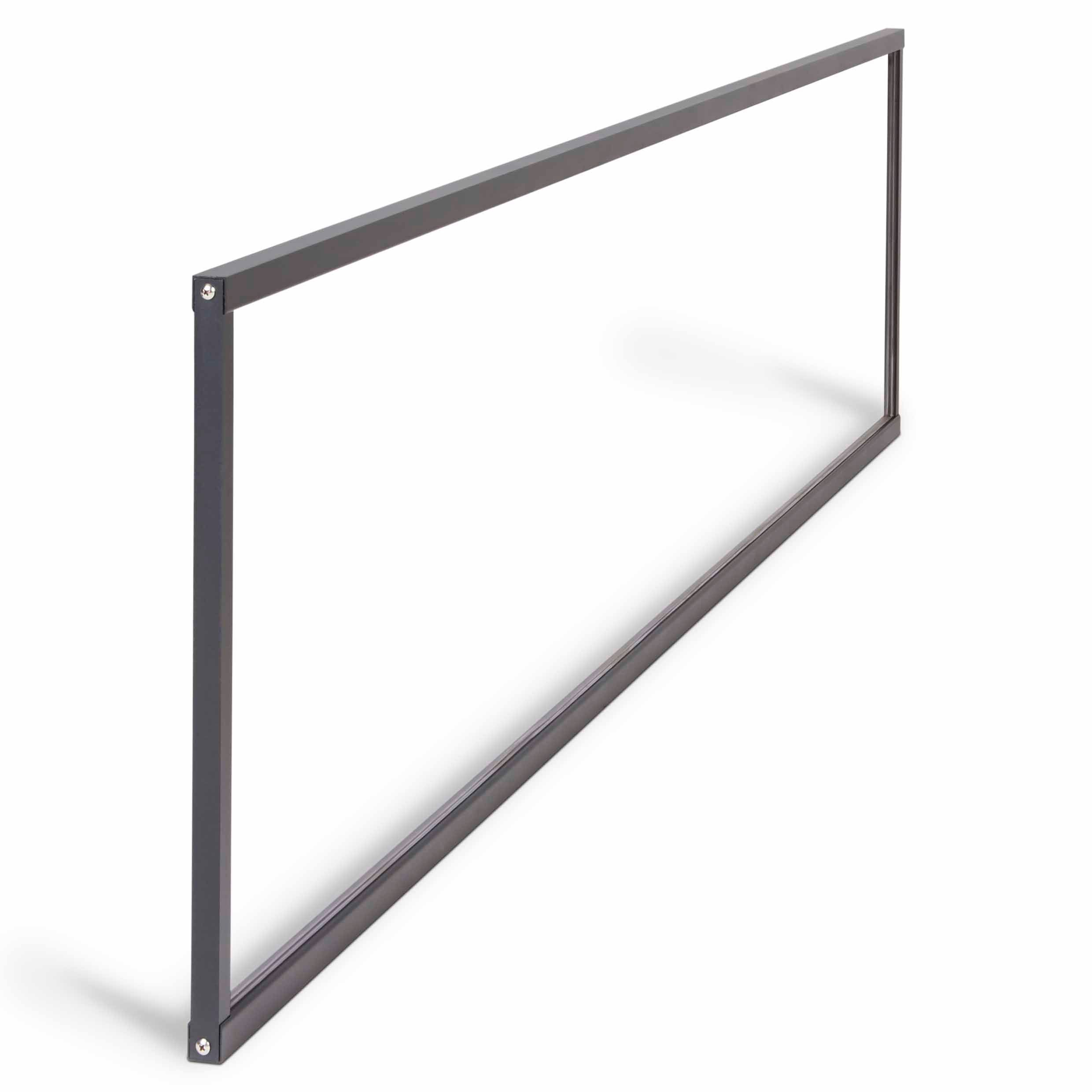 Klikstrom Neva Gris anthracite Metal 1/2 fence panel (W)1.79m (H)0.88m