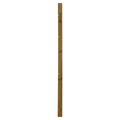 Klikstrom Neva Slotted U-shaped Wooden Fence post (H)2.4m (W)90mm | DIY ...