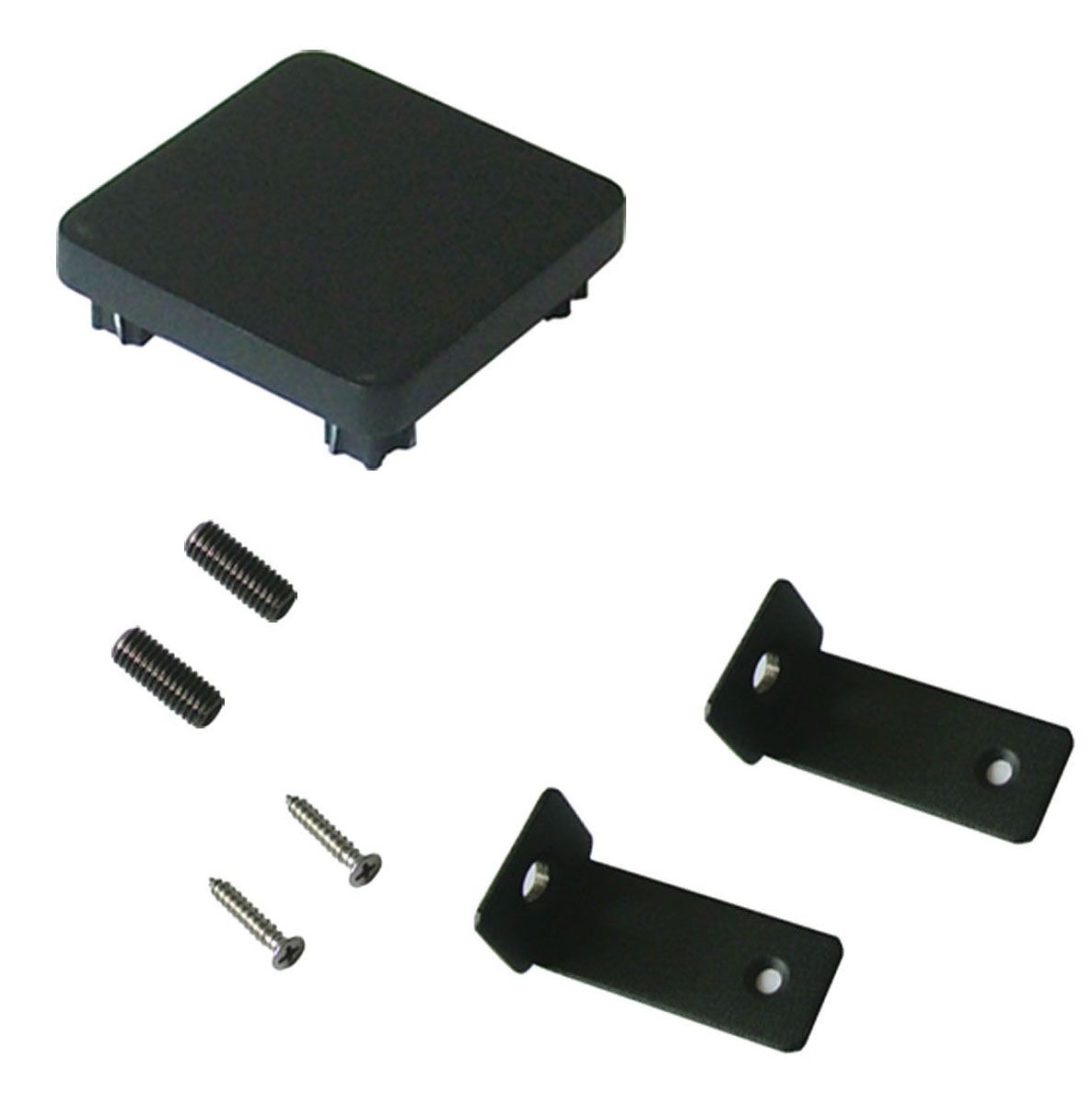 Klikstrom Neva Steel Post cap (W)75mm (D)75mm DIY at B&Q