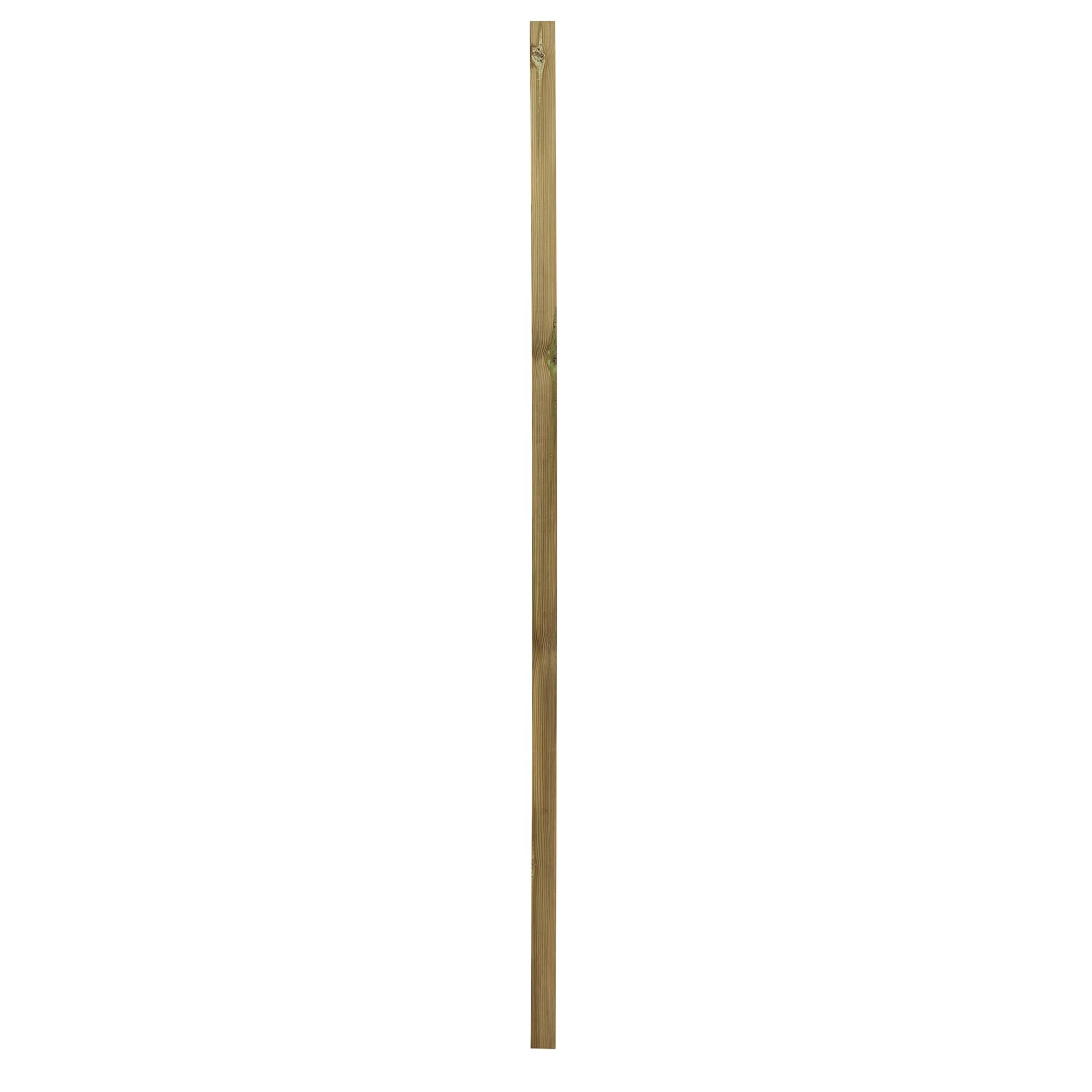 Klikstrom Square Wooden Fence post (H)1.8m (W)45mm