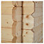 Klikstrom Taman 9x12 ft Apex Tongue & groove Wooden 2 door Shed