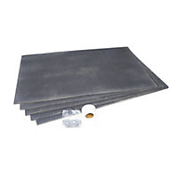 Klima Thermal insulation board (L)1m (W)0.6m (T)10mm, Pack of 5